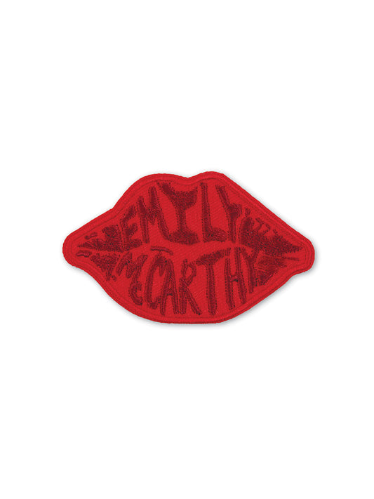 Emily McCarthy Red Lip Patch