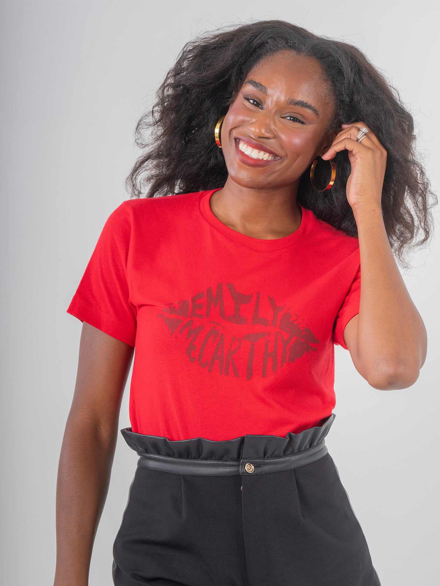 Emily McCarthy Red Lip T-Shirt