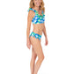 Lola Bikini Top - Sea Glass Spot Cheetah/Deco Palm