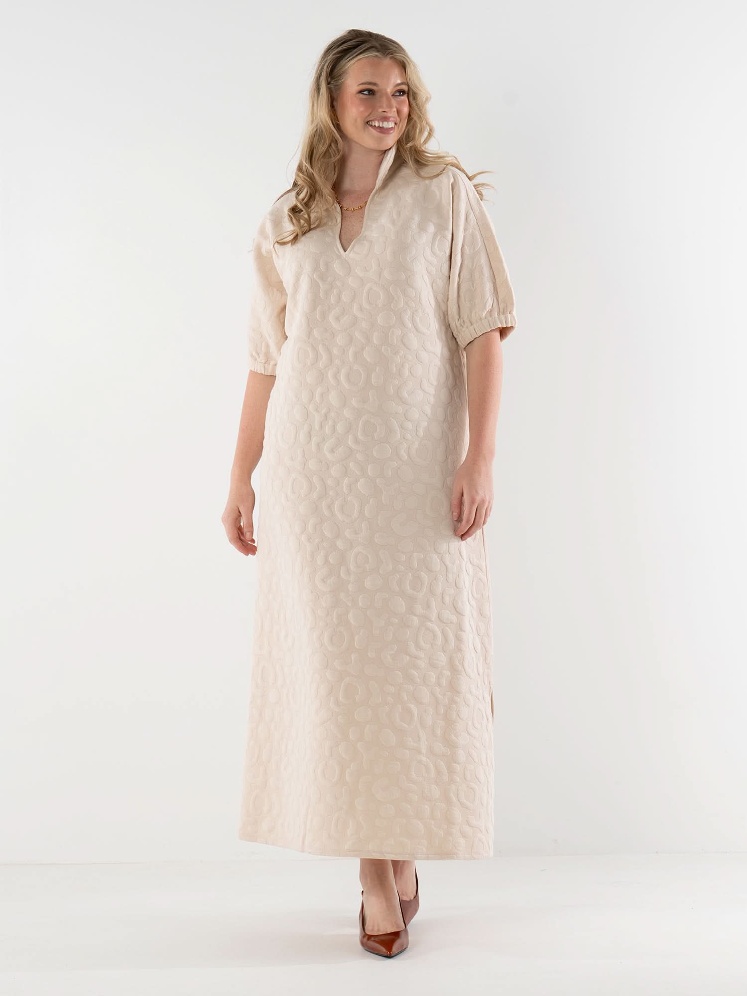 Poppy Maxi-Sandstone Cheetah L