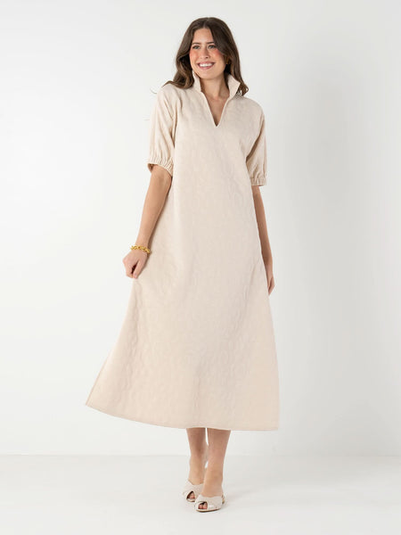 Poppy Maxi in Sandstone Cheetah – Emily McCarthy