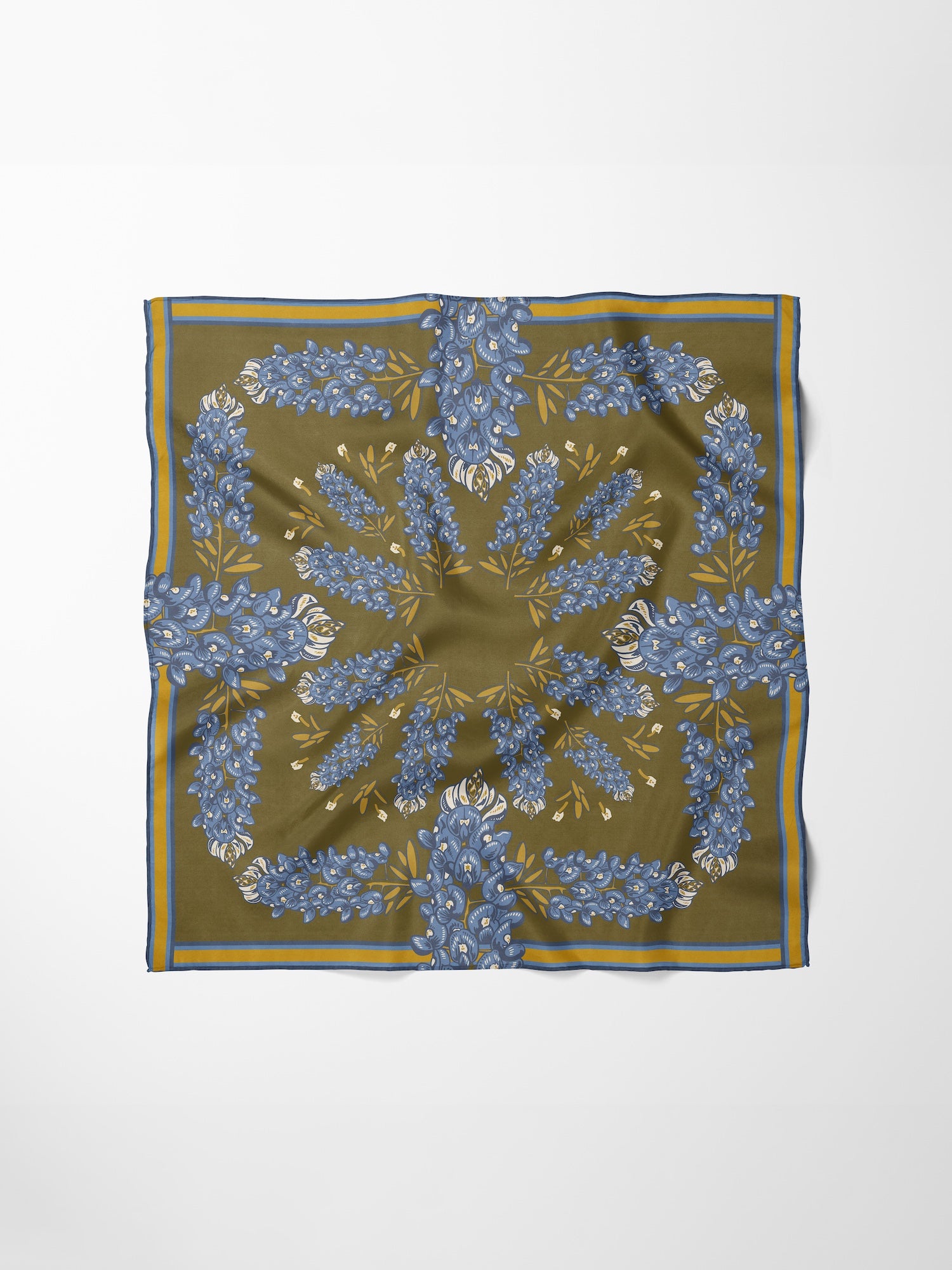 Hand-Stitched Silk Scarf