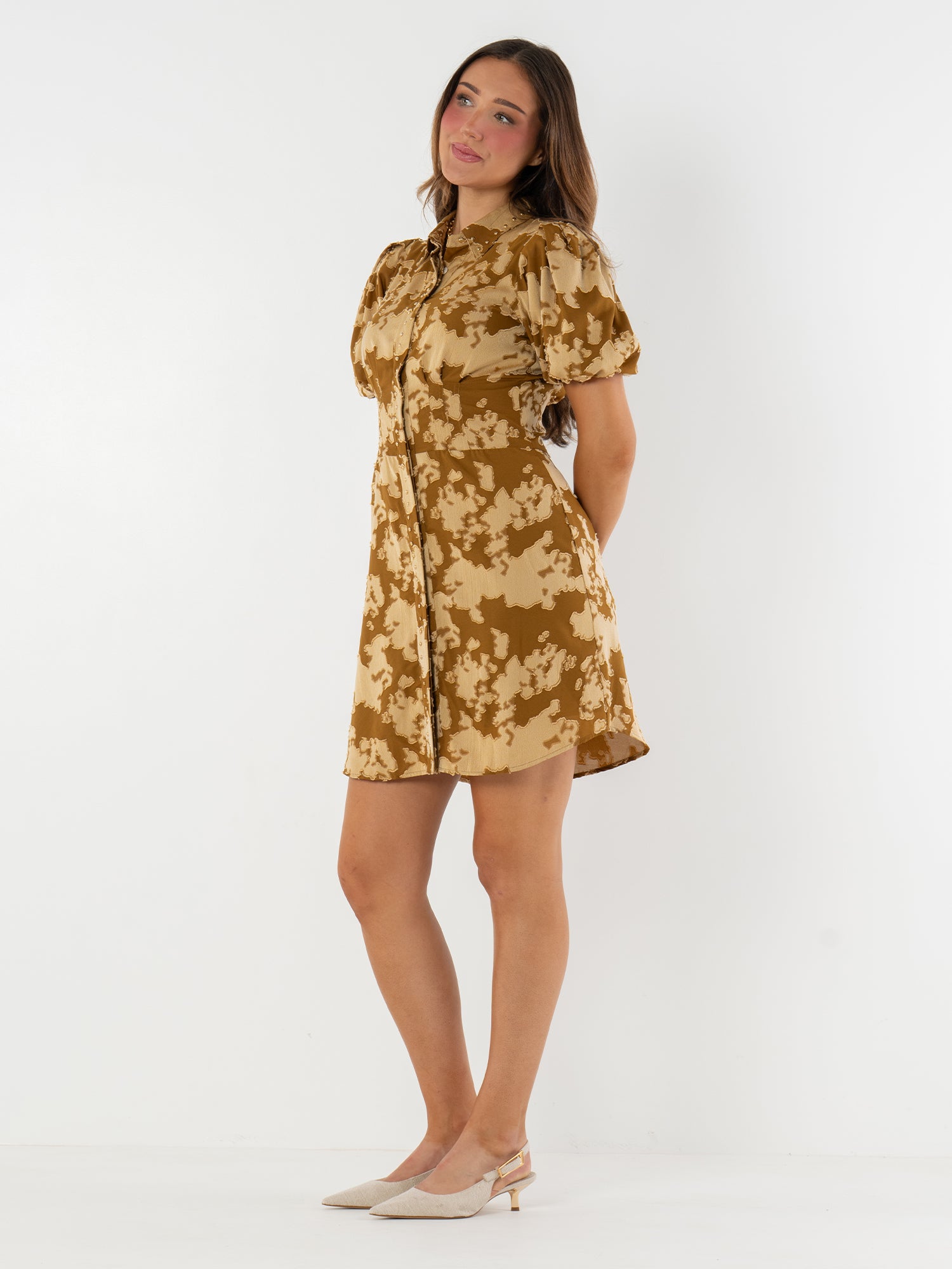 Britt Dress in Hide – Emily McCarthy