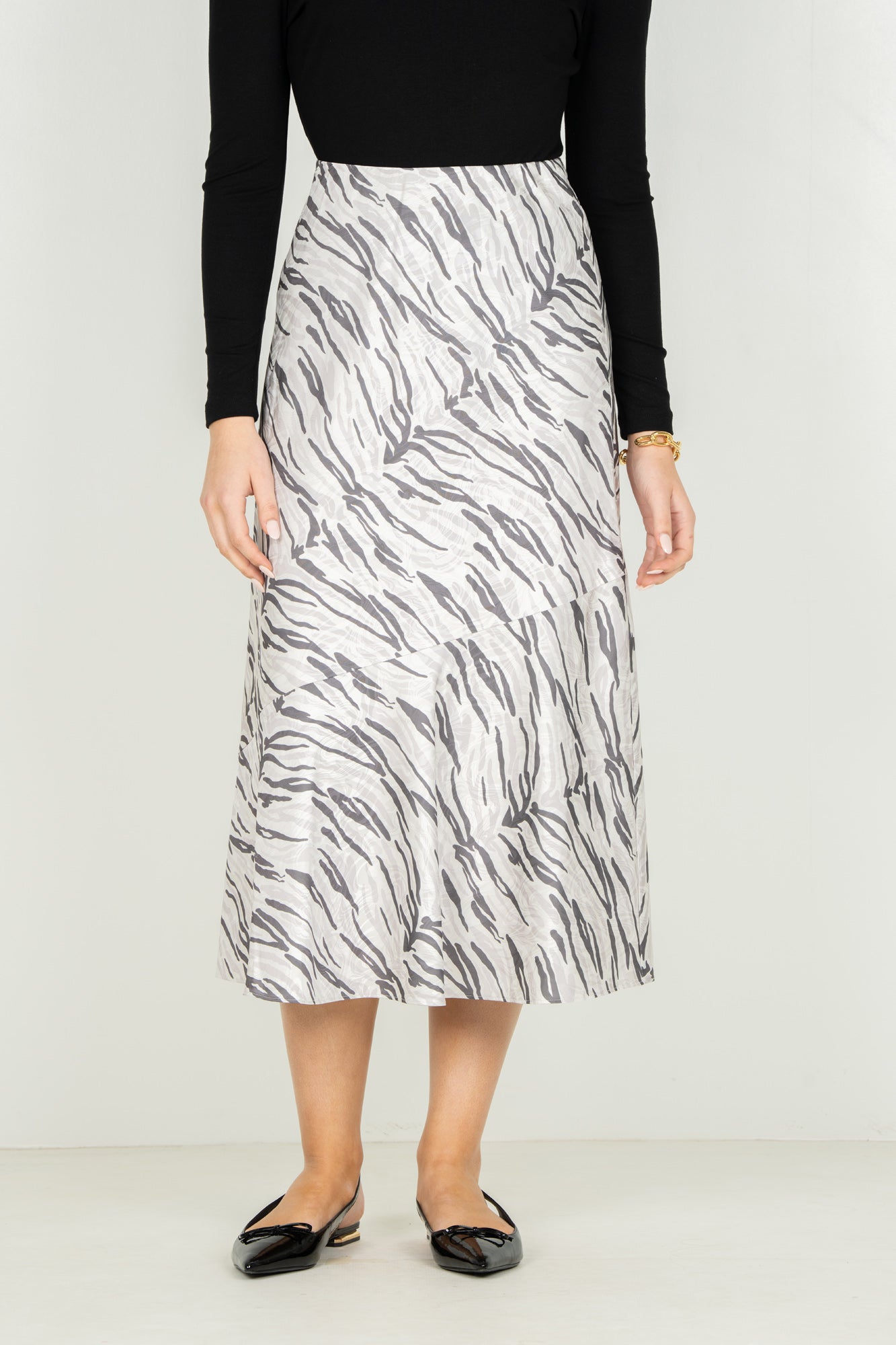Bias Midi Skirt