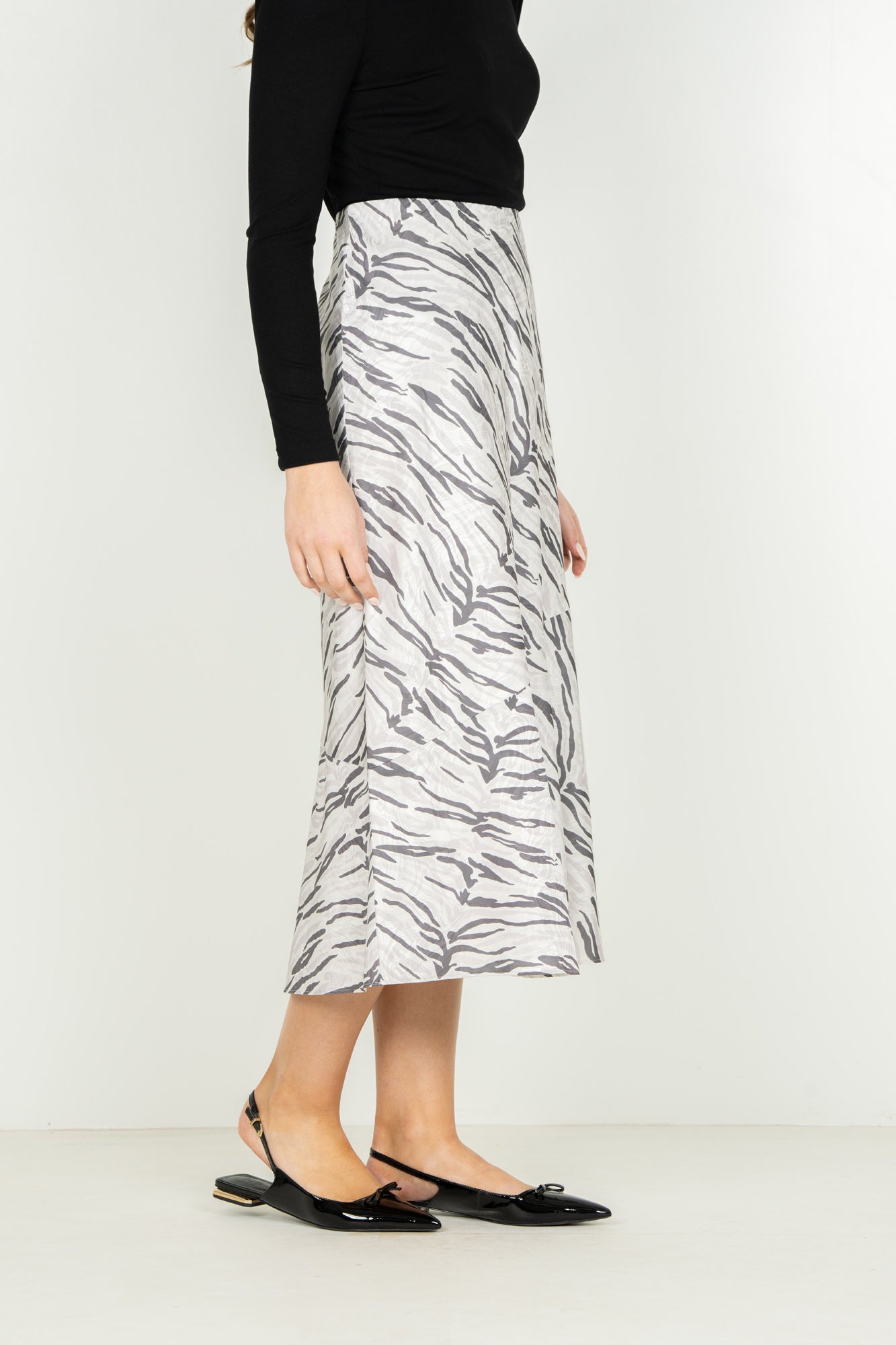 Bias Midi Skirt