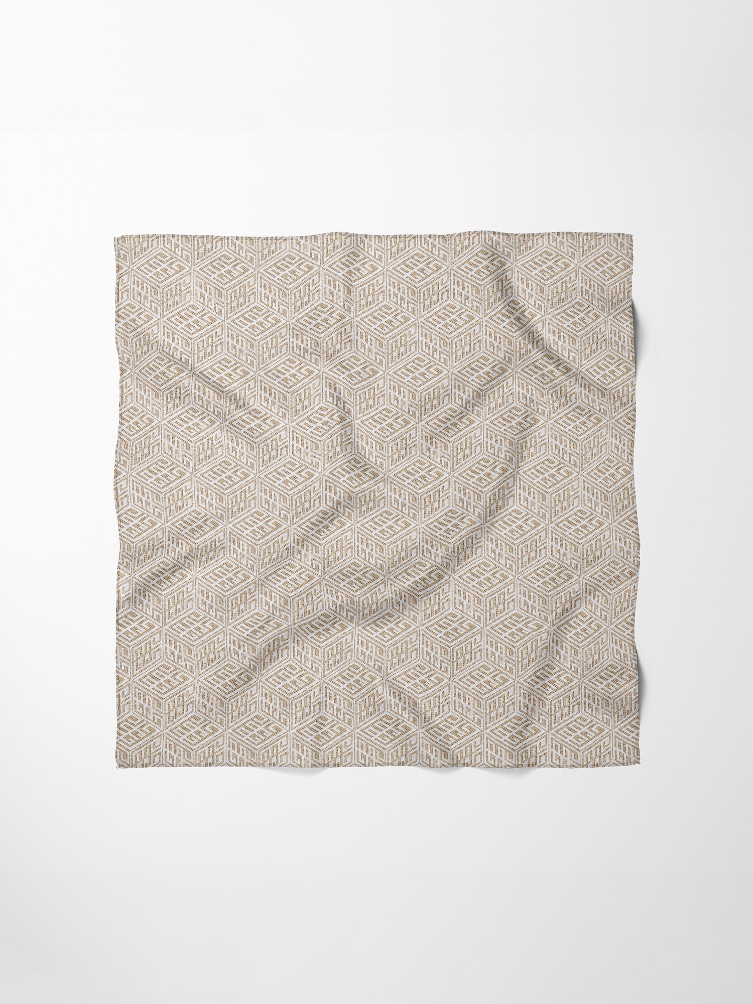 Hand-Stitched Silk Scarf