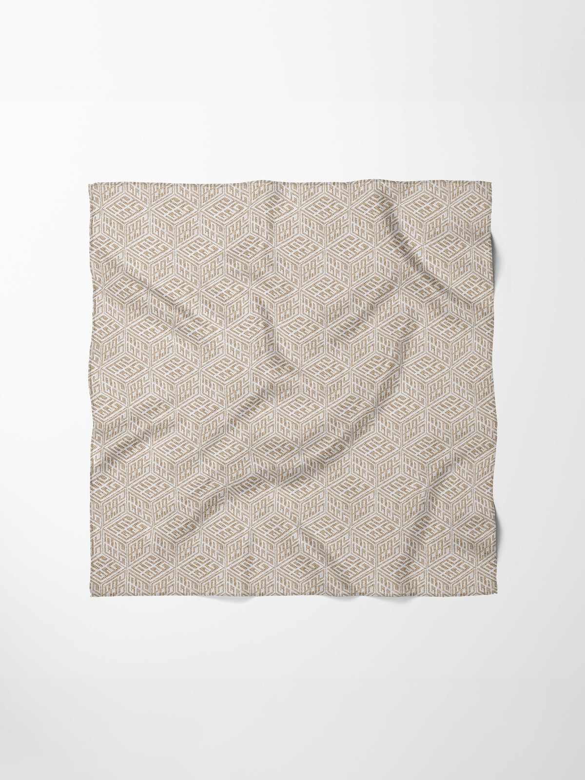 Hand-Stitched Silk Scarf