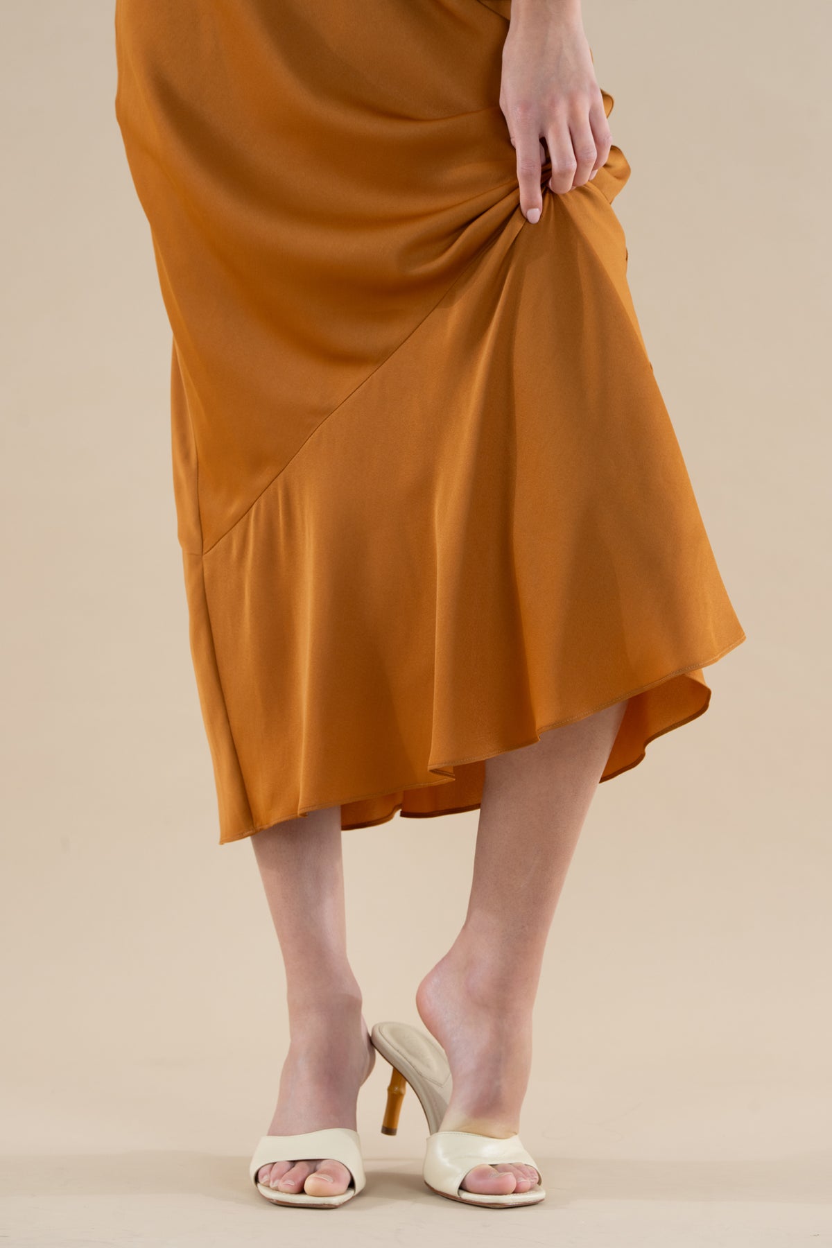 Bias Midi Skirt
