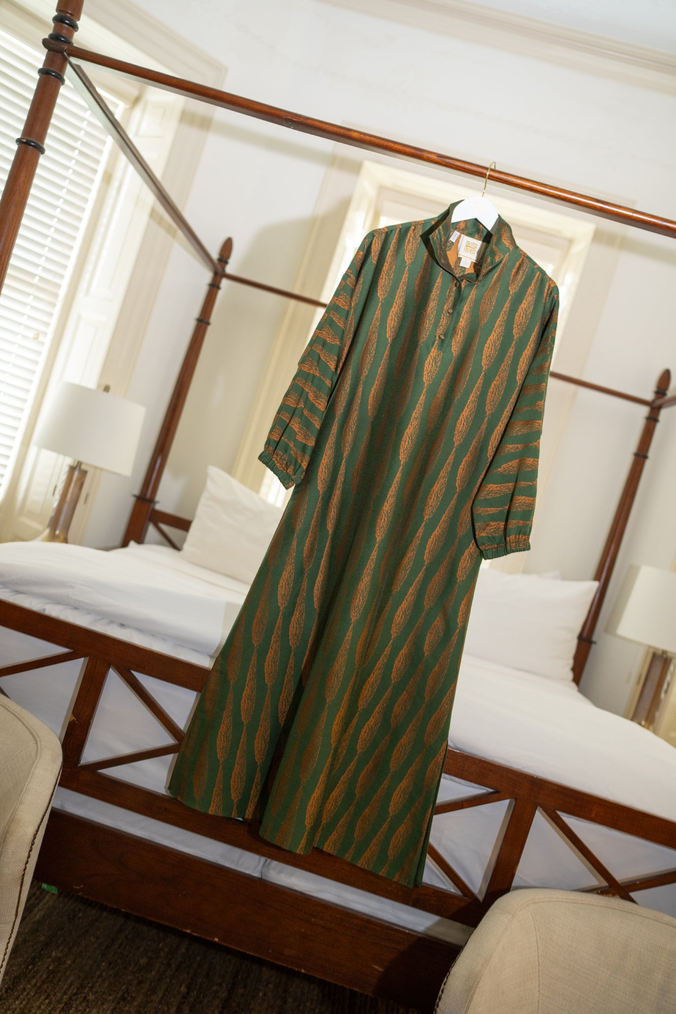 Long-Sleeve Poppy Maxi – Emily McCarthy