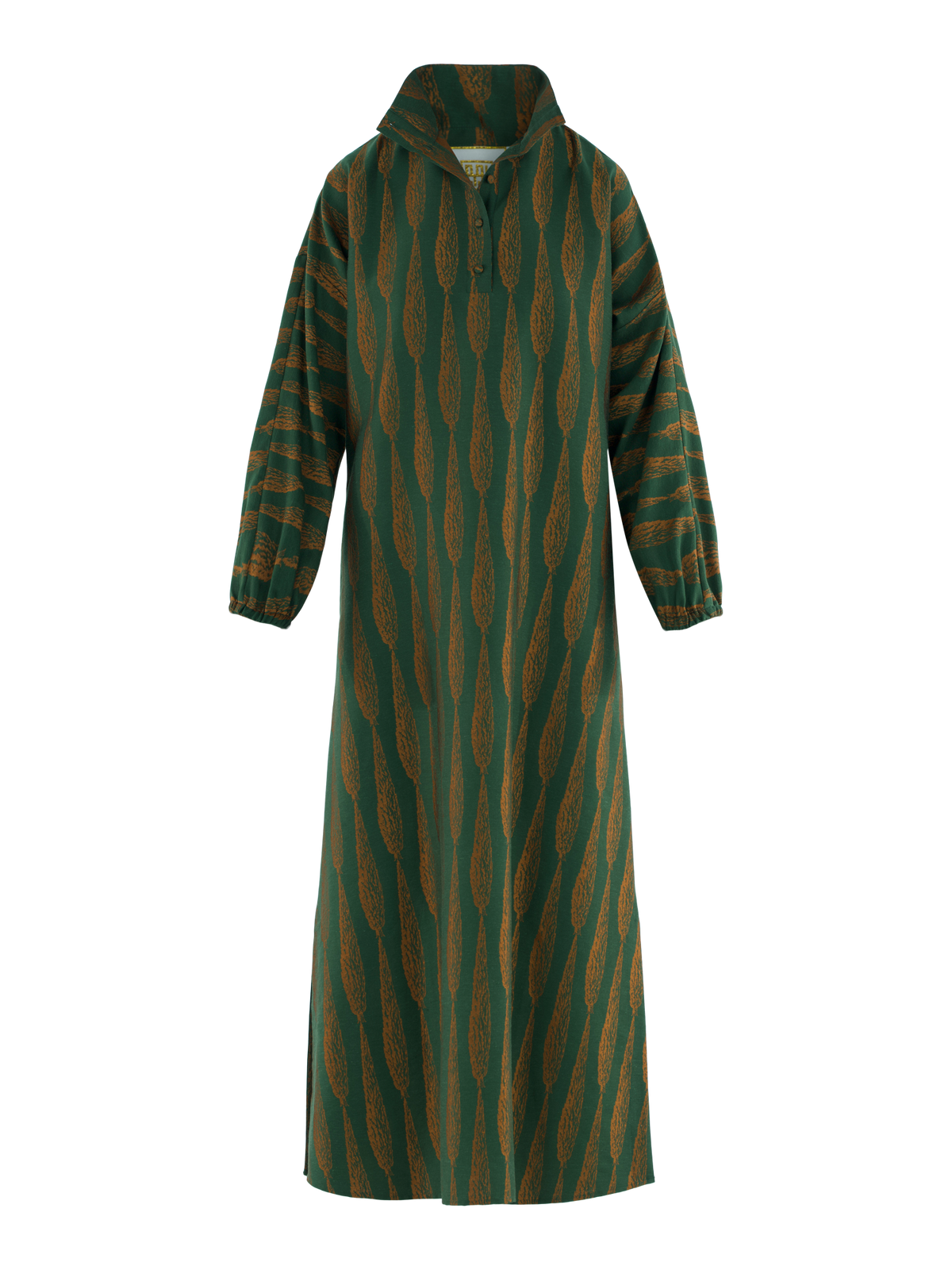Long-Sleeve Poppy Maxi