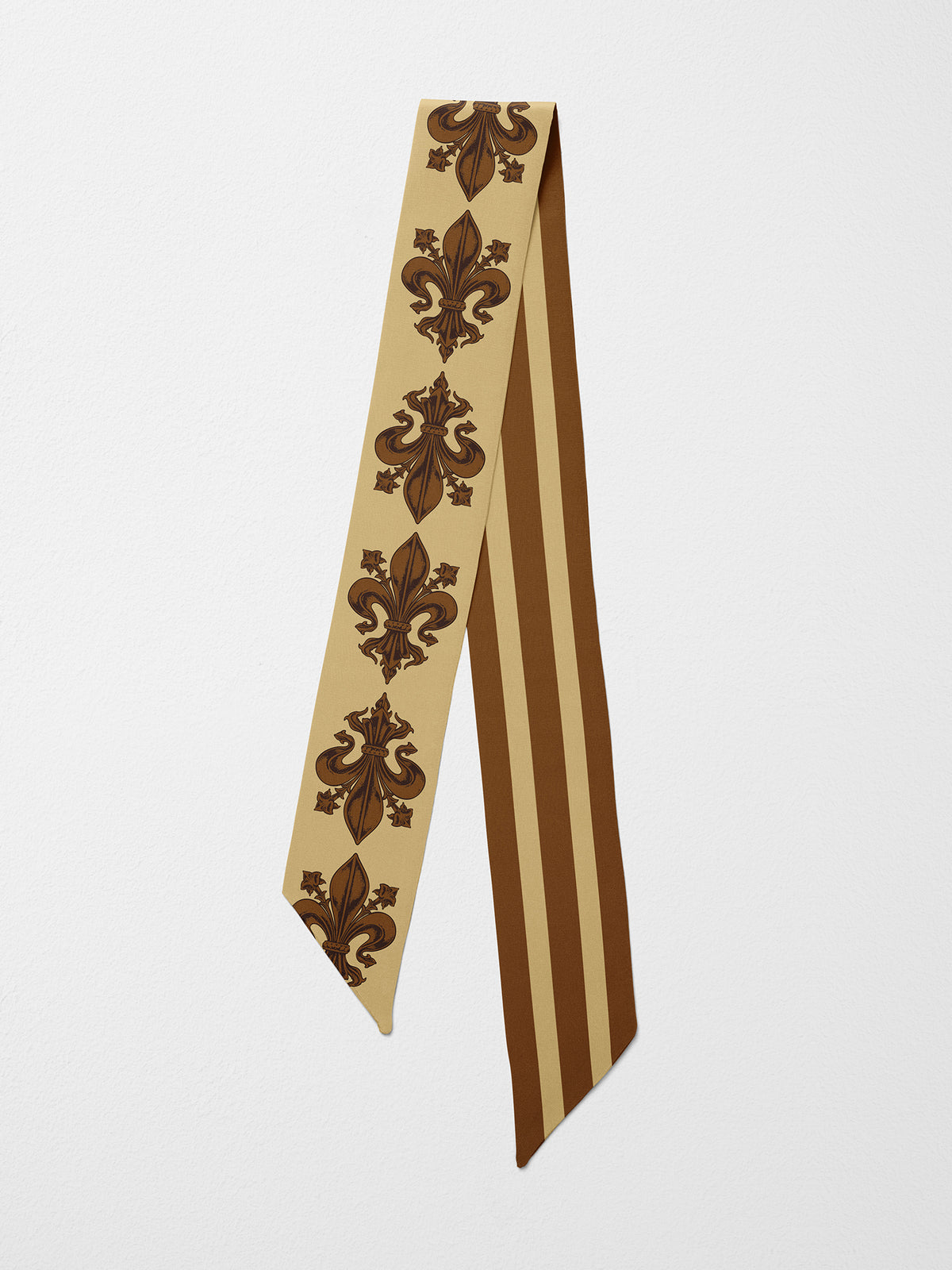 Hand-Stitched Silk Scarfette