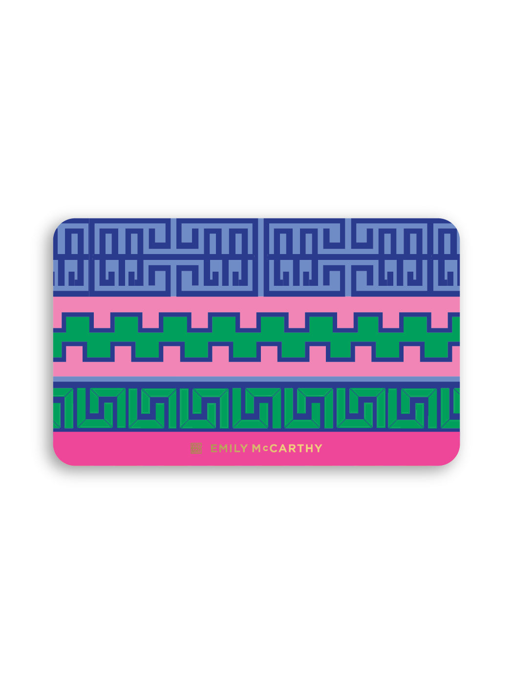 Geo Stripe Gift Card