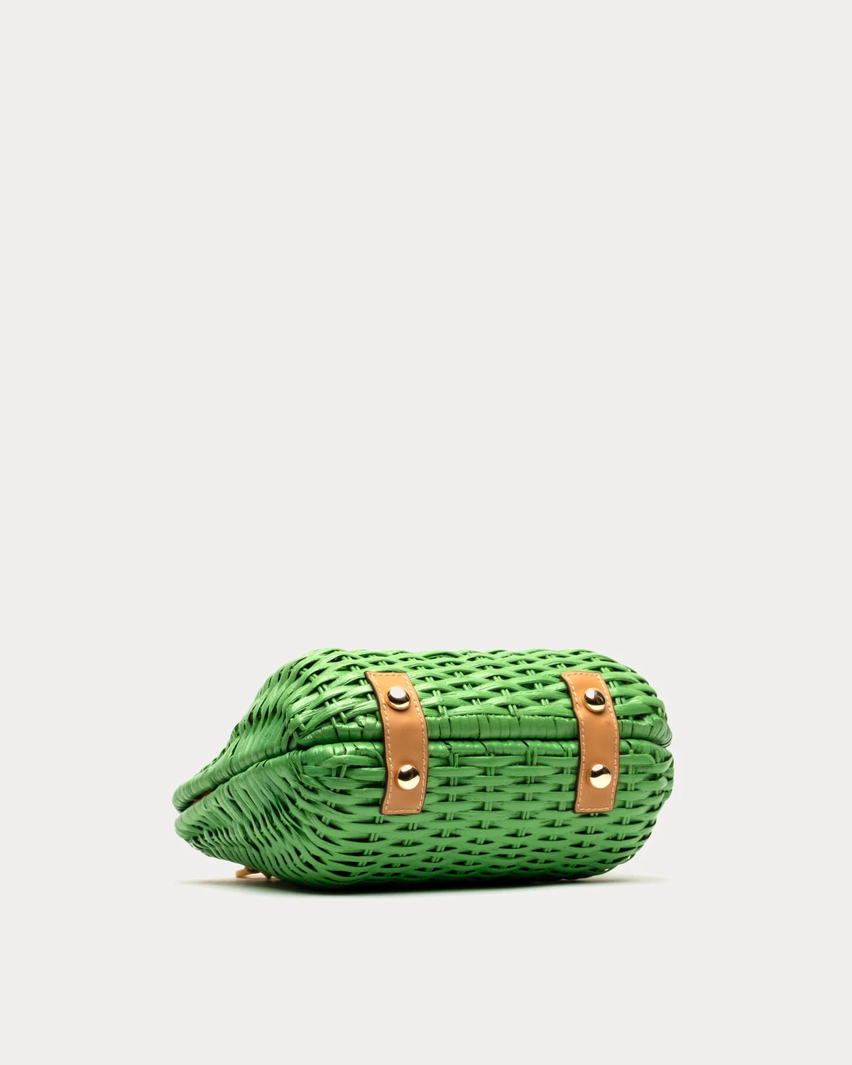 Hen Bag Wicker - Green