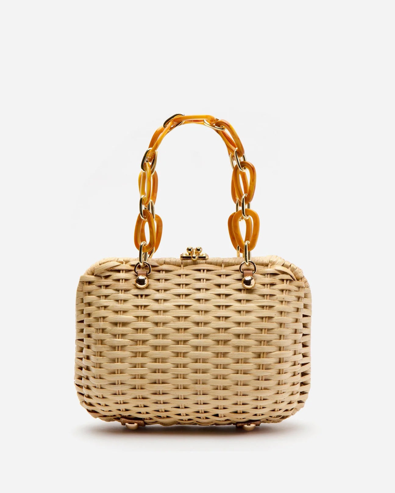 Hen Bag Peony Wicker - Natural