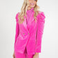 Bradshaw Blazer - Fuchsia Fedora