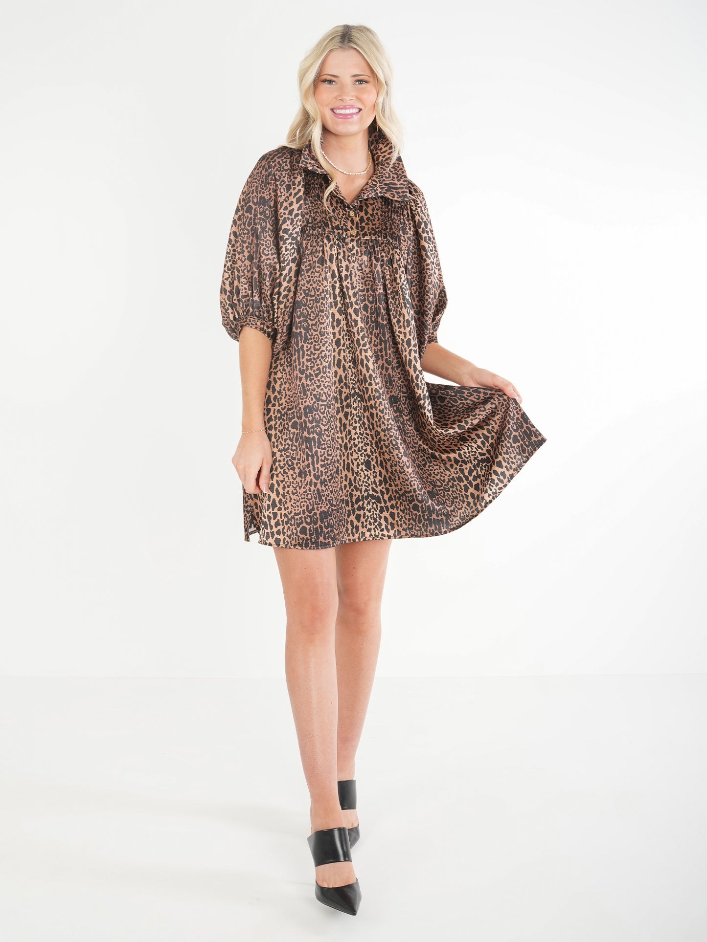 Charlotte Dress - Lady Leopard