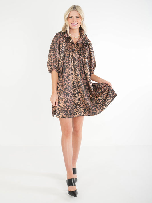 Charlotte Dress - Lady Leopard