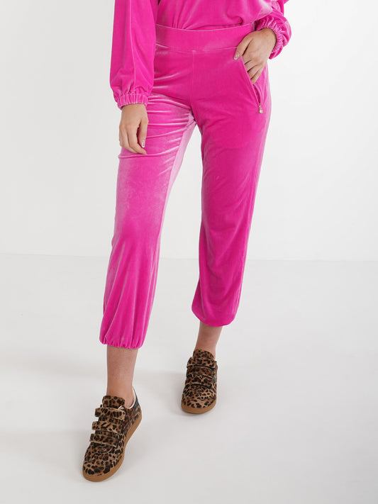 Downtown Jogger - Fuchsia Fedora