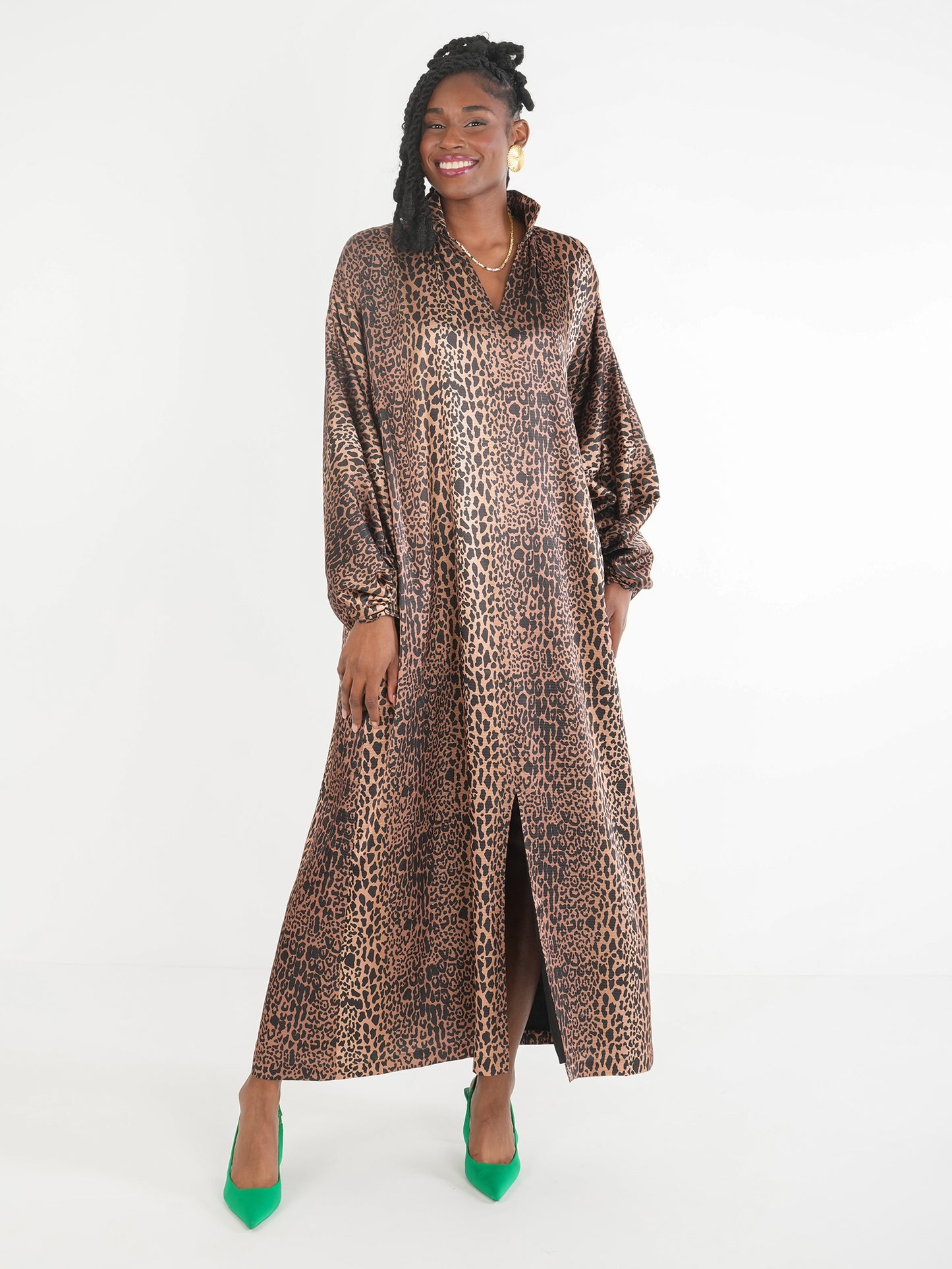 Fiona Dress - Lady Leopard