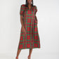 Hampton Dress - Tartan Cheetah