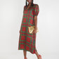 Hampton Dress - Tartan Cheetah