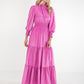 Maggie Maxi - Fuchsia Fedora