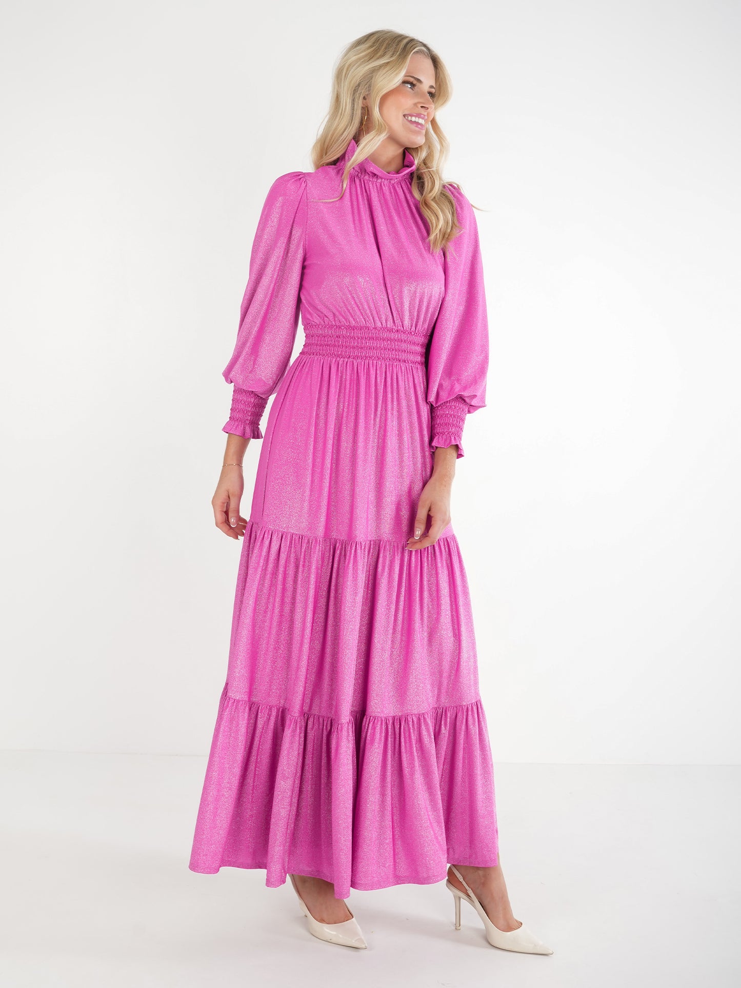 Maggie Maxi - Fuchsia Fedora