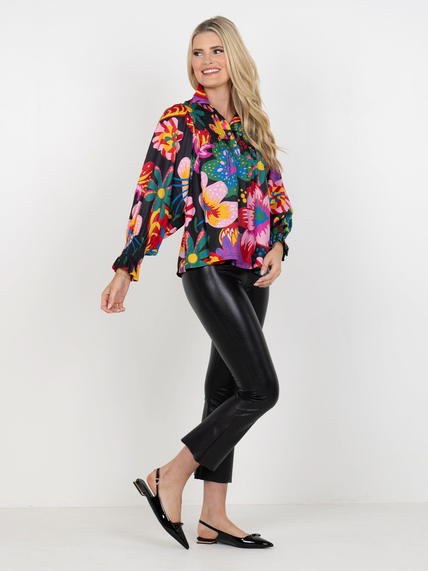 Charlotte Top in Midnight Garden – Emily McCarthy