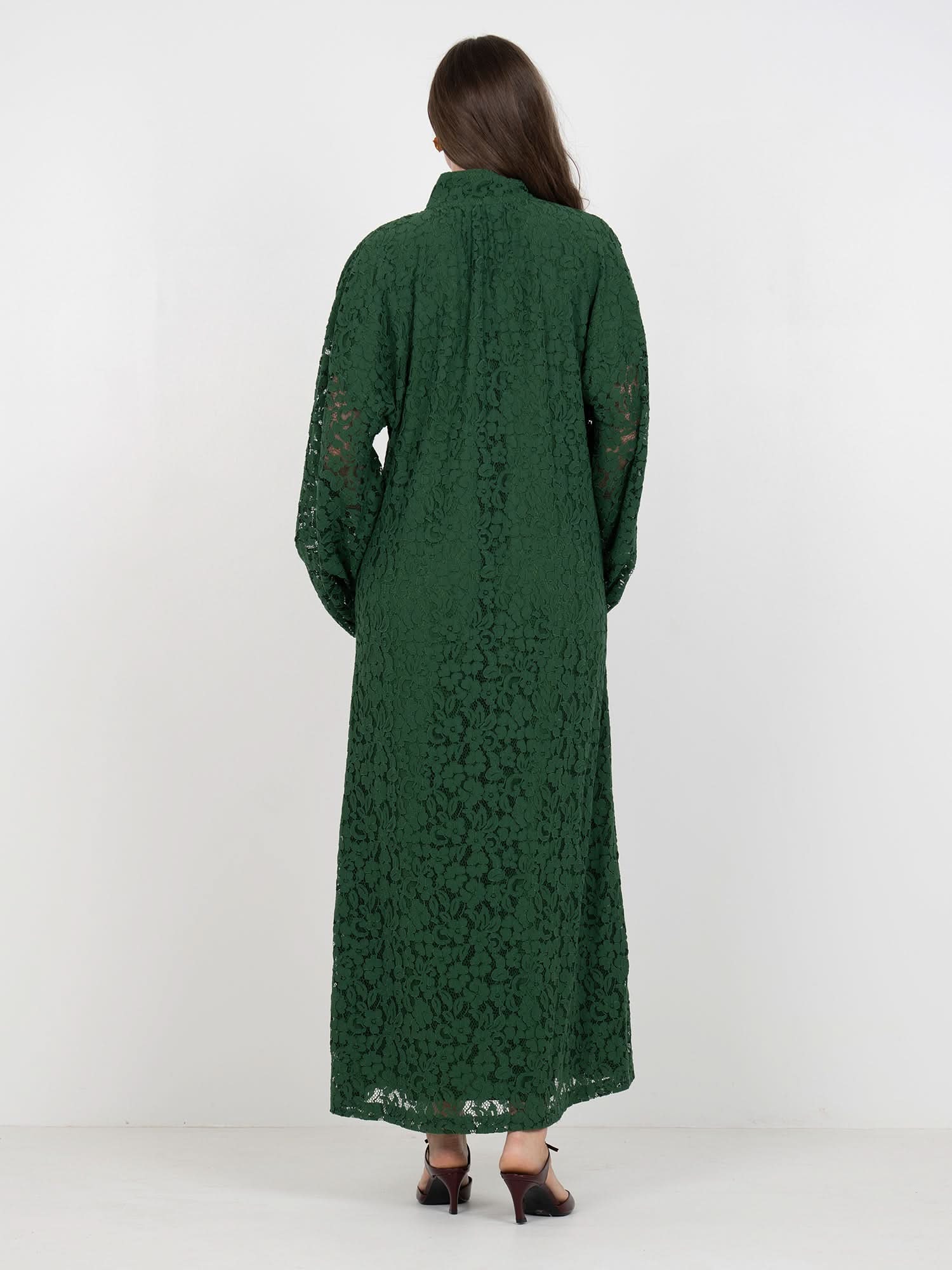 Fiona Dress in Eden Green XS Fiona Dress in Eden Green XS