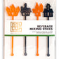 Haunted House Drink Stirrers