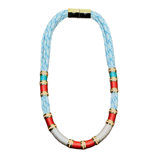 Colorblock Necklace - Spritz