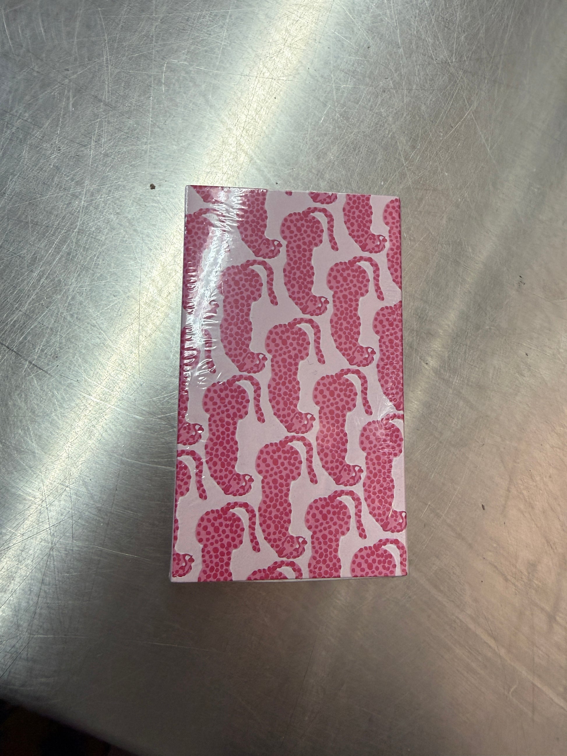 Pink Cheetah Matchbox