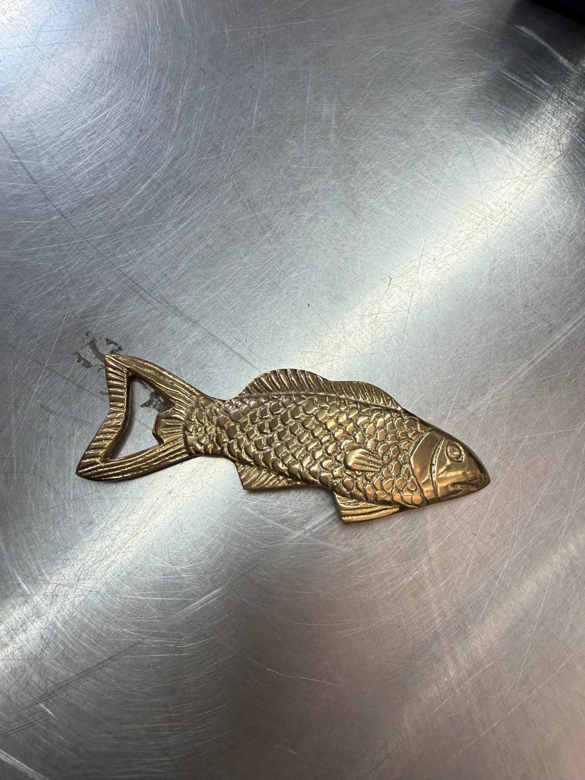 Gold Fish Bottle Opener
