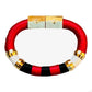 Gameday Bracelet- Red, Black and White