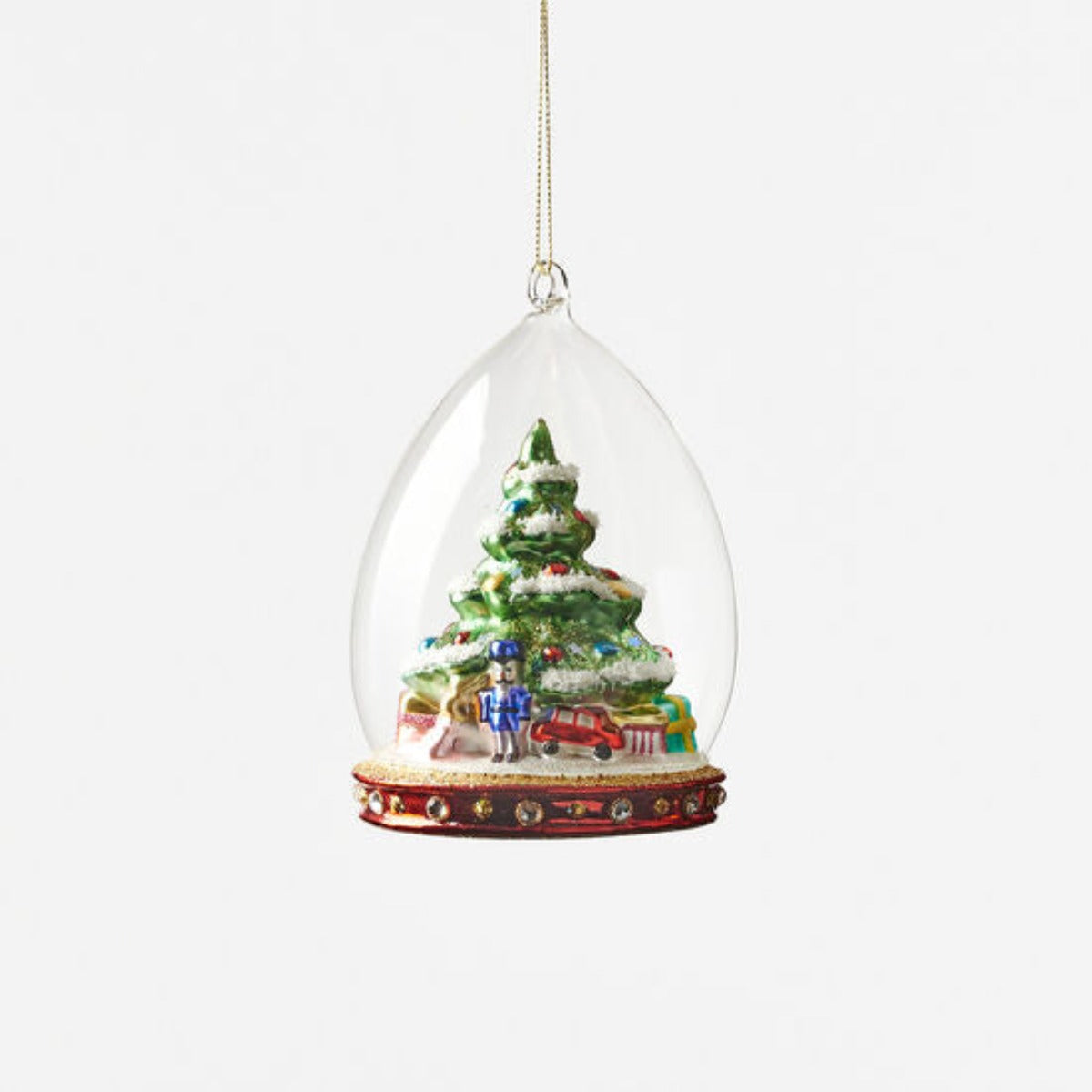 Christmas Tree Dome Ornament