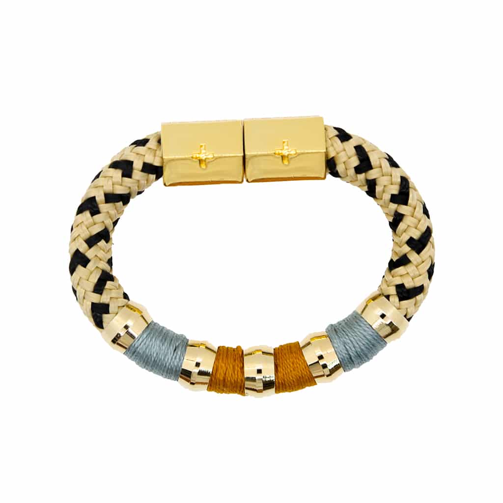 Colorblock Bracelet- Tiger