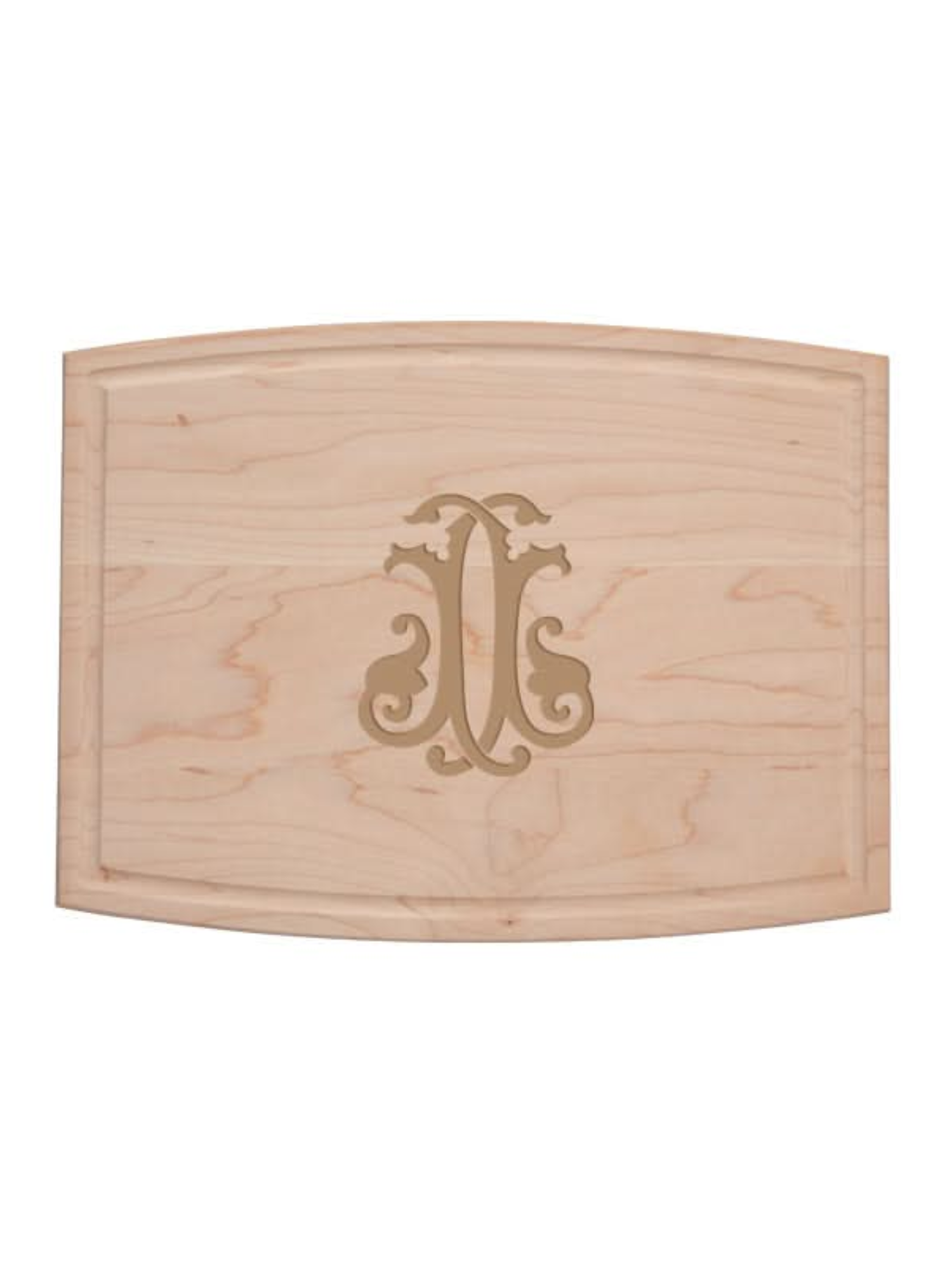 1-Letter Monogrammed Artisan Board (Rectangle)