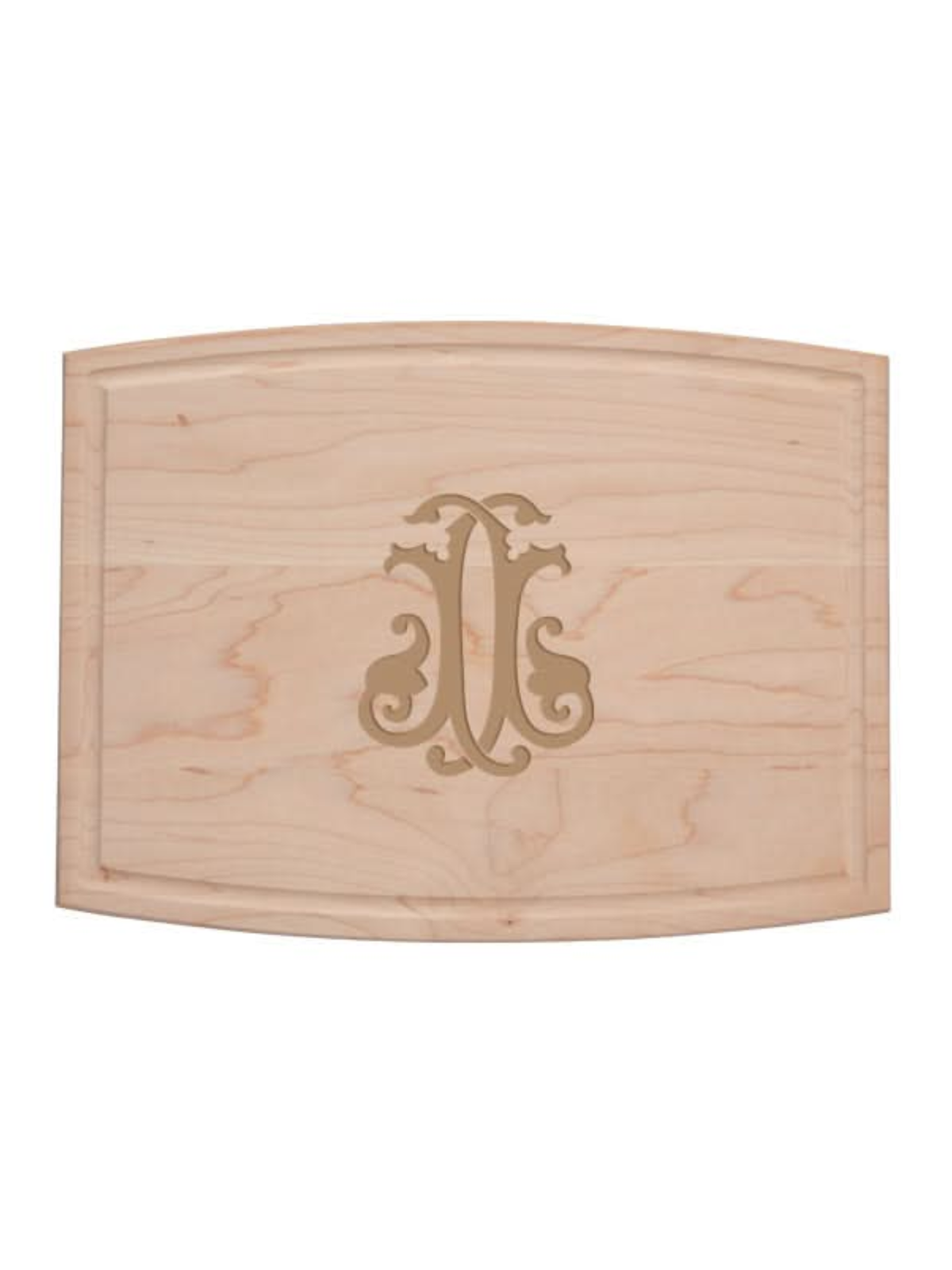 1-Letter Monogrammed Artisan Board (Rectangle)