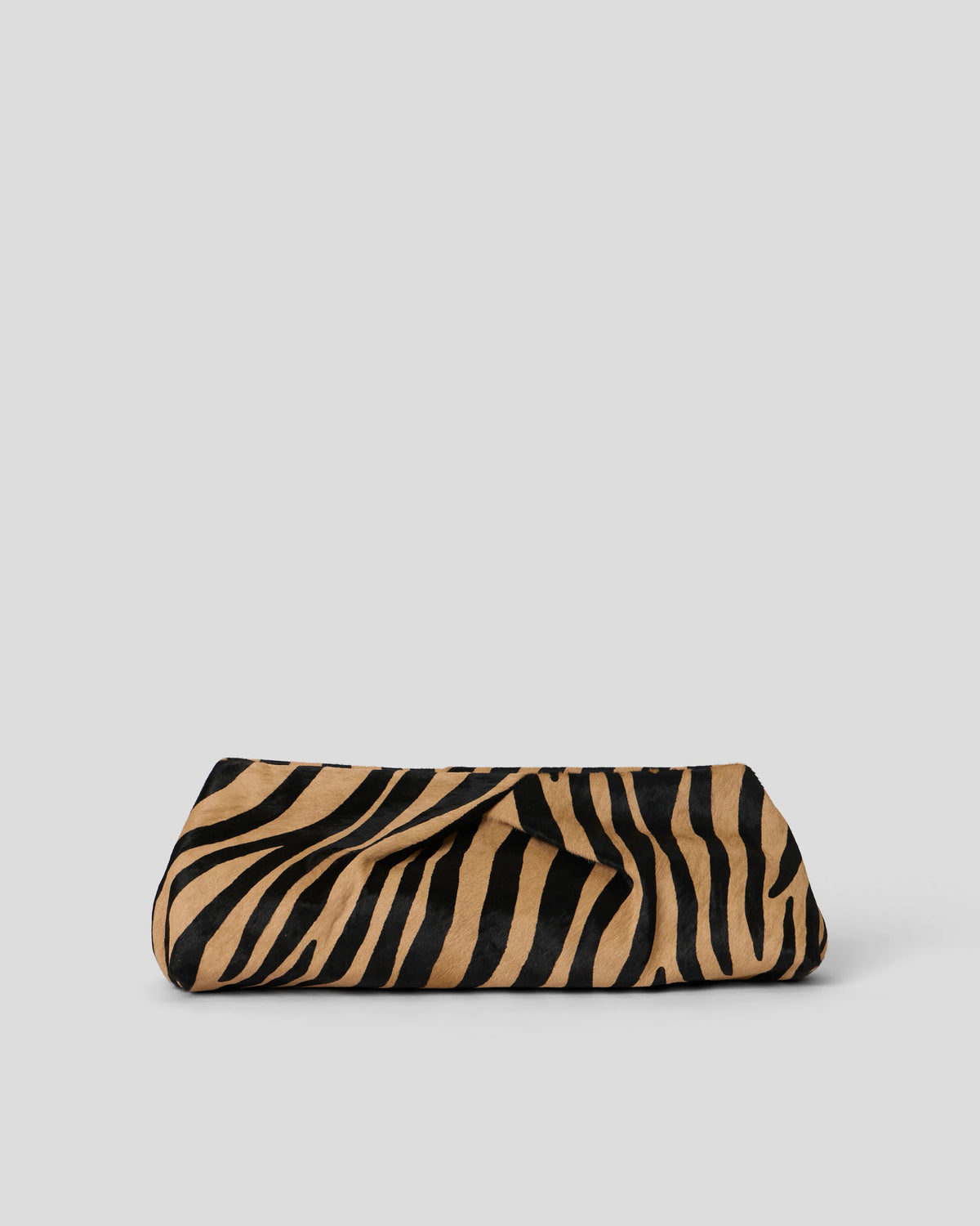 Jino Hair-On Clutch - Maxi Zebra