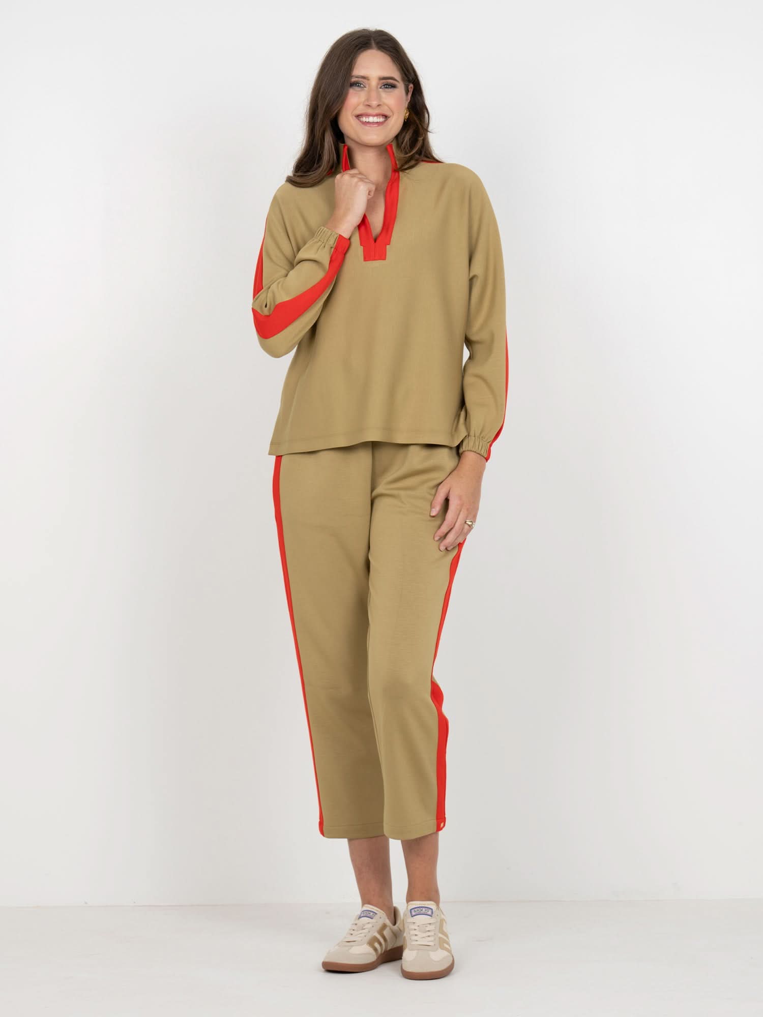 Long-sleeve Poppy in Cherry Spice – Emily McCarthy
