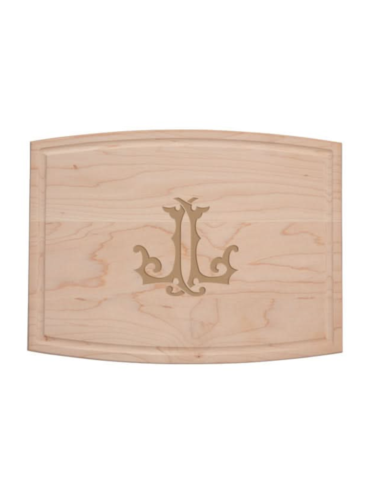 1-Letter Monogrammed Artisan Board (Rectangle)