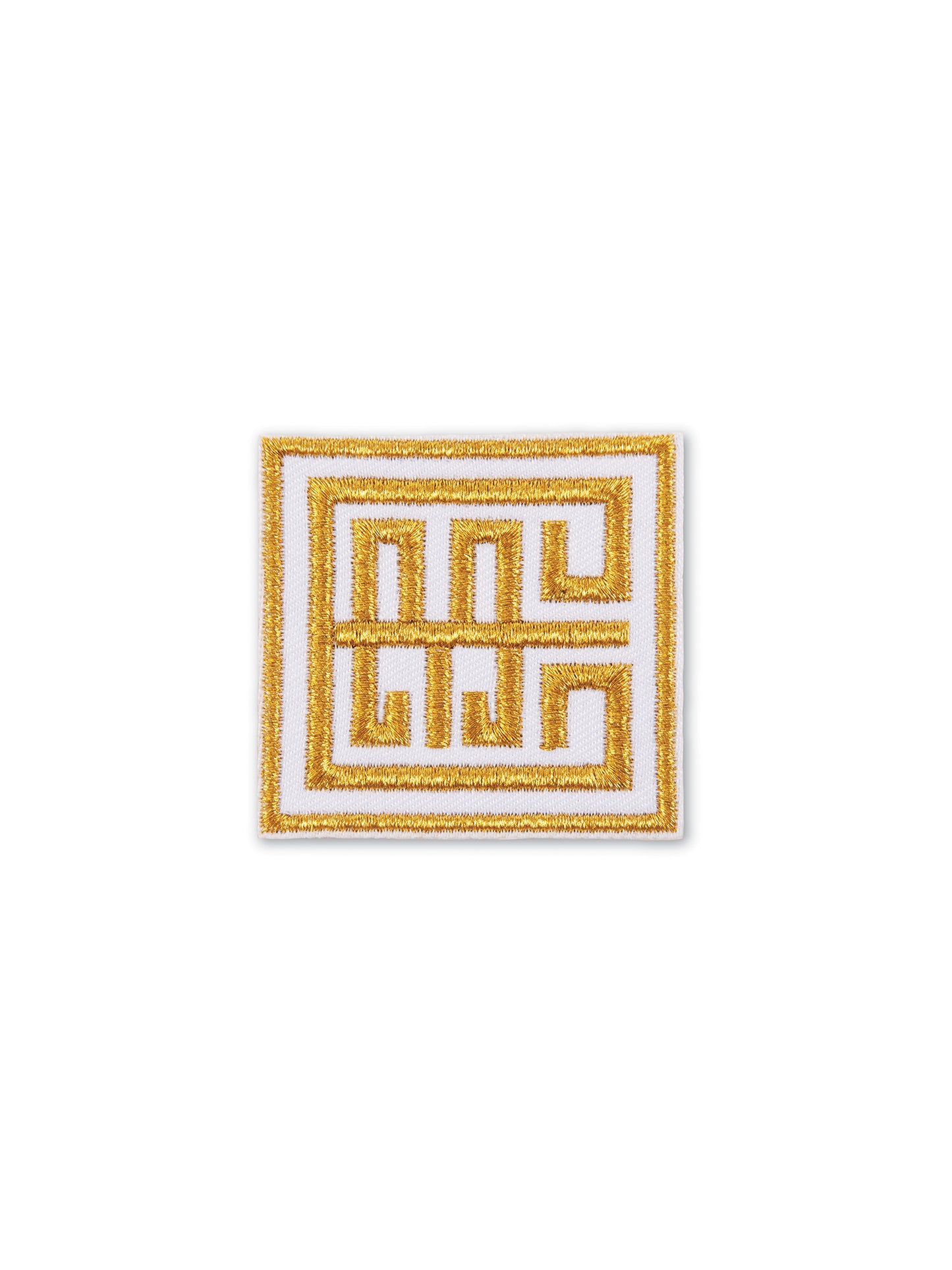 Emily McCarthy Gold Logo Patch