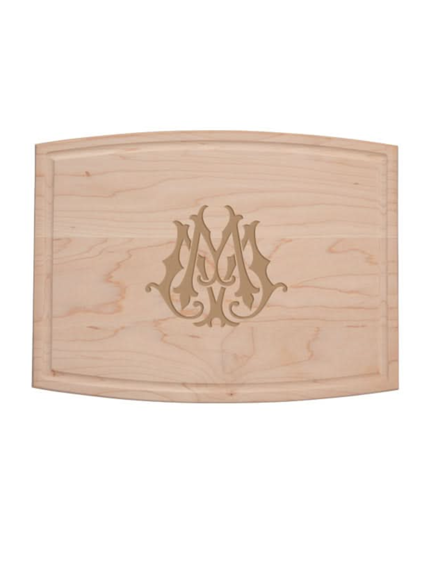 1-Letter Monogrammed Artisan Board (Rectangle)