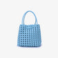 Sky Blue Perrie Bucket Mini Tote