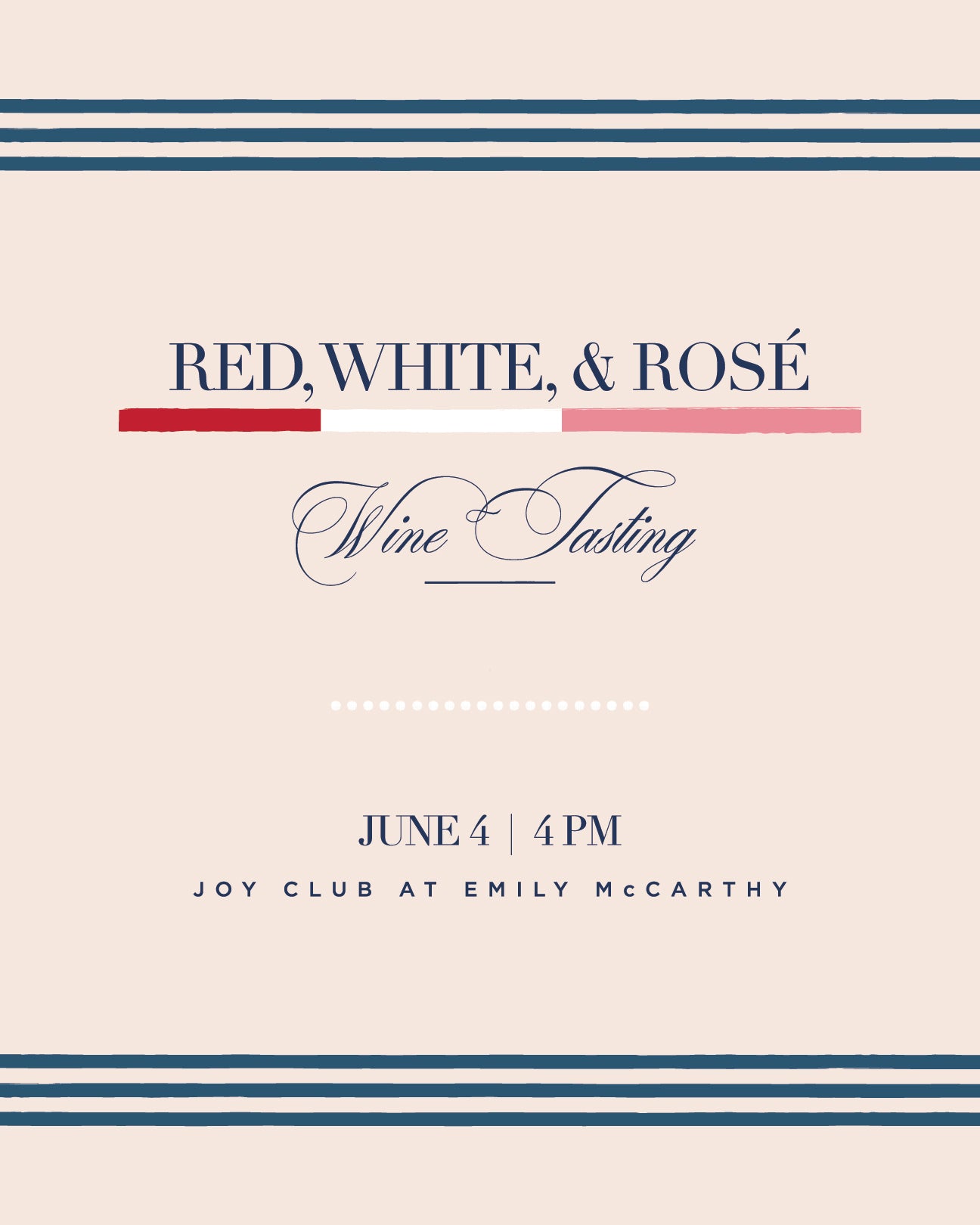 Red, White, & Rose