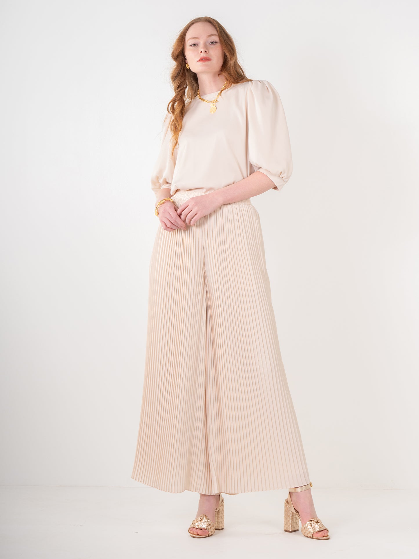 Pleated Pant