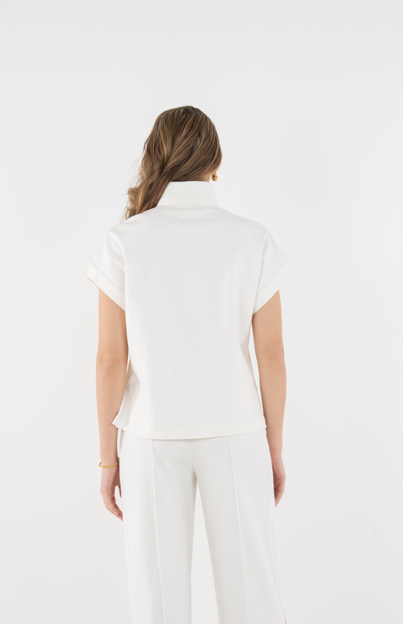 Poppy Poppy Pullover in Gardenia Denim – Emily McCarthy