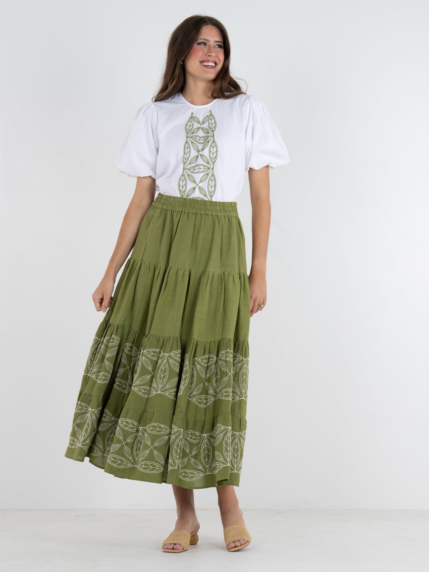 Tiered Maxi