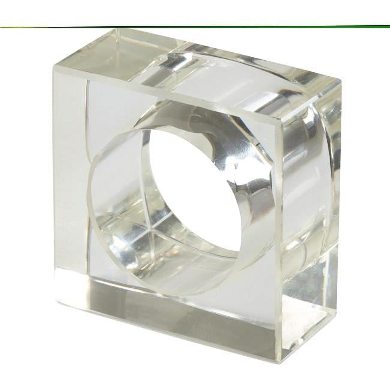 Crystal Glass Napkin Ring