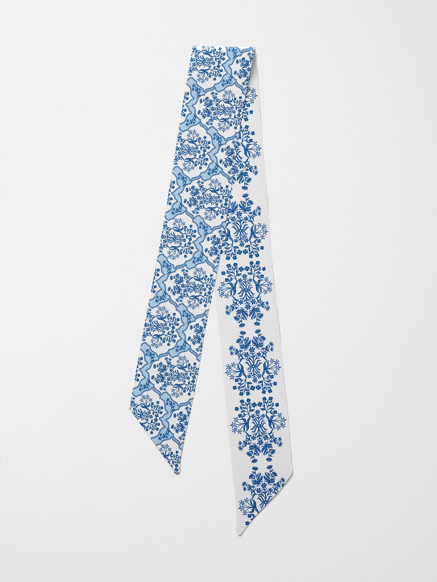 Hand-Stitched Silk Scarfette
